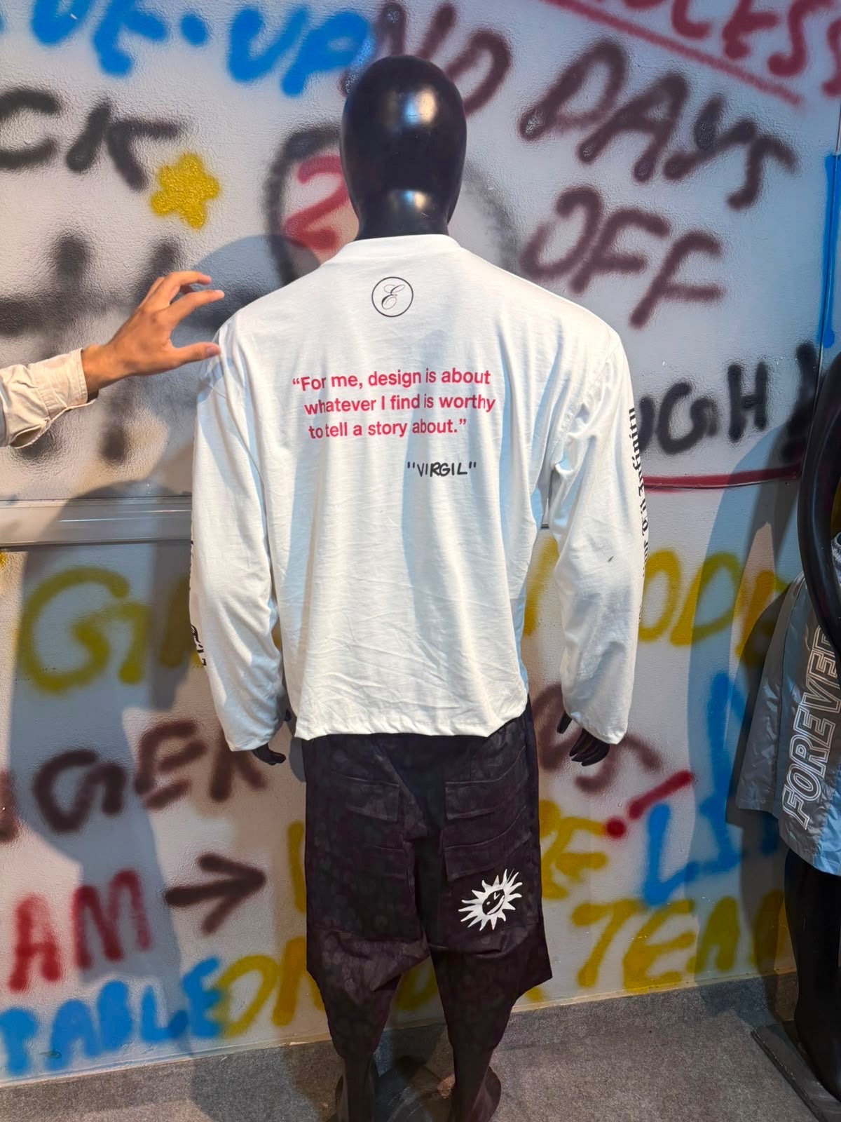 “Thank You Virgil” V2 - Long-sleeve T-Shirt