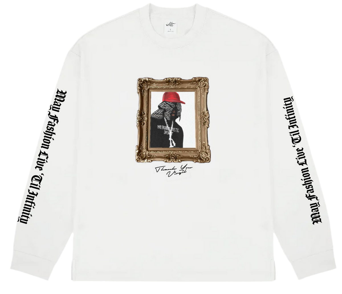 “Thank You Virgil” V2 - Long-sleeve T-Shirt